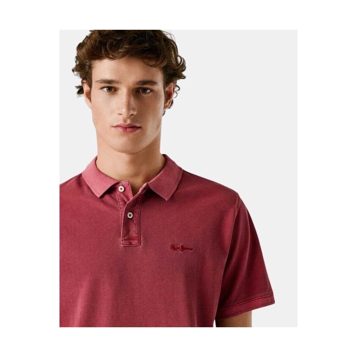 Men's Polo Shirts Pepe Jeans Red