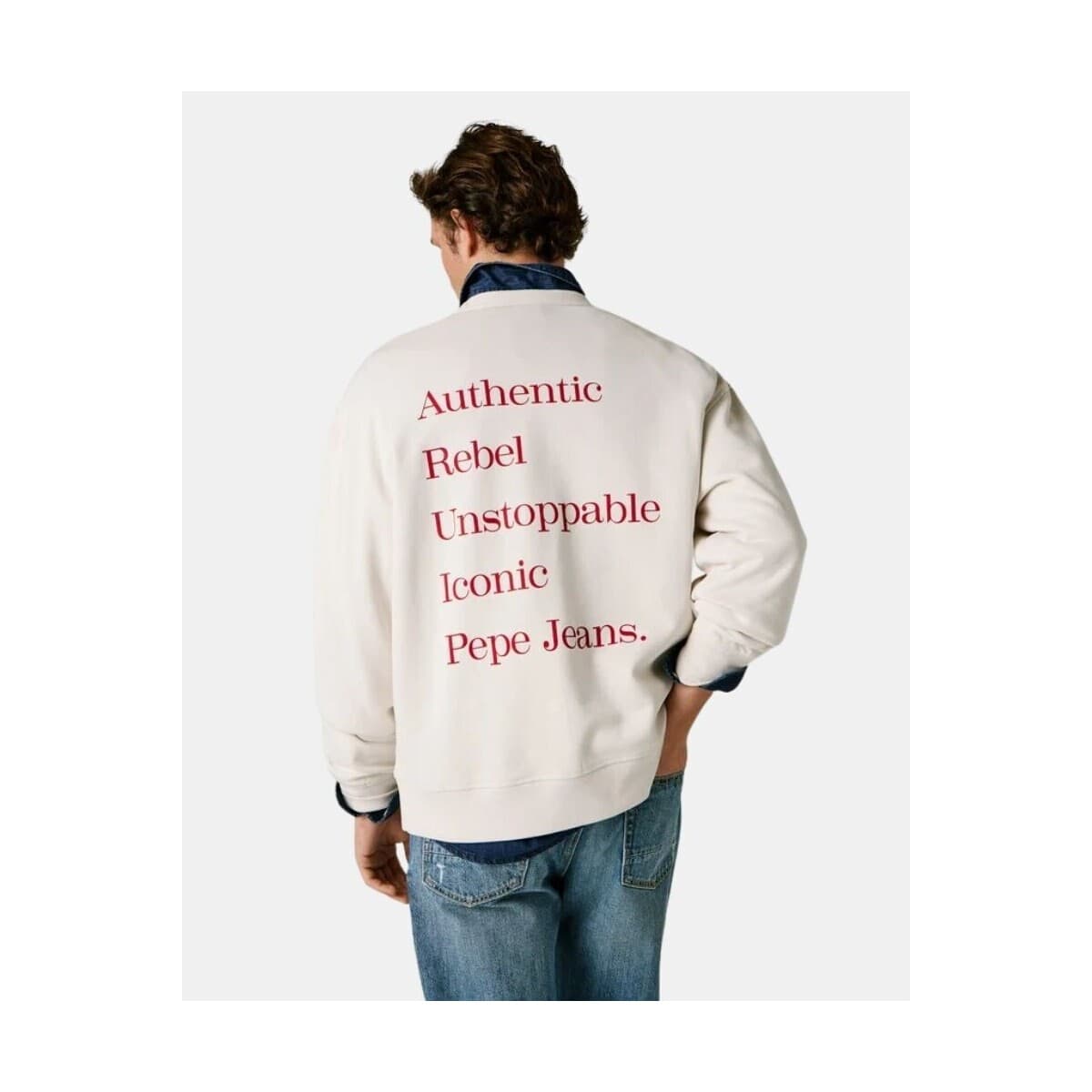 Men's Sports T-Shirts Pepe Jeans White