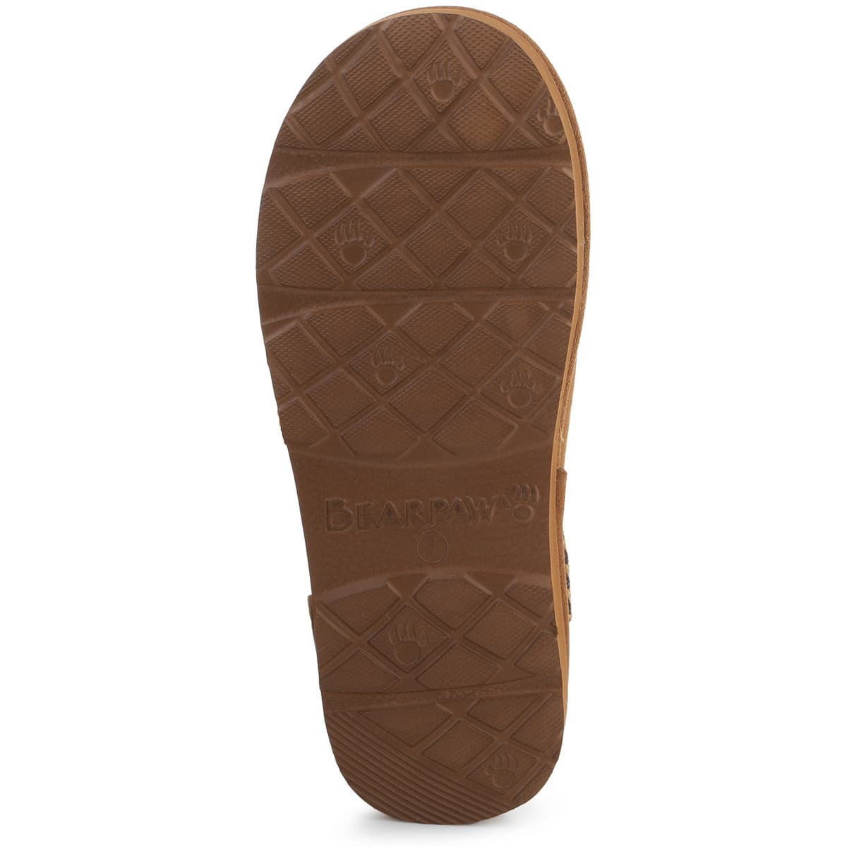 Women's House Slippers Bearpaw Brown