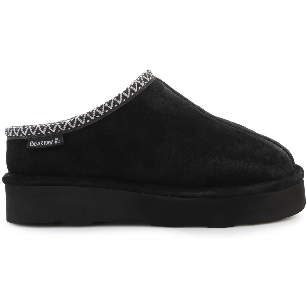 Women's House Slippers Bearpaw Black
