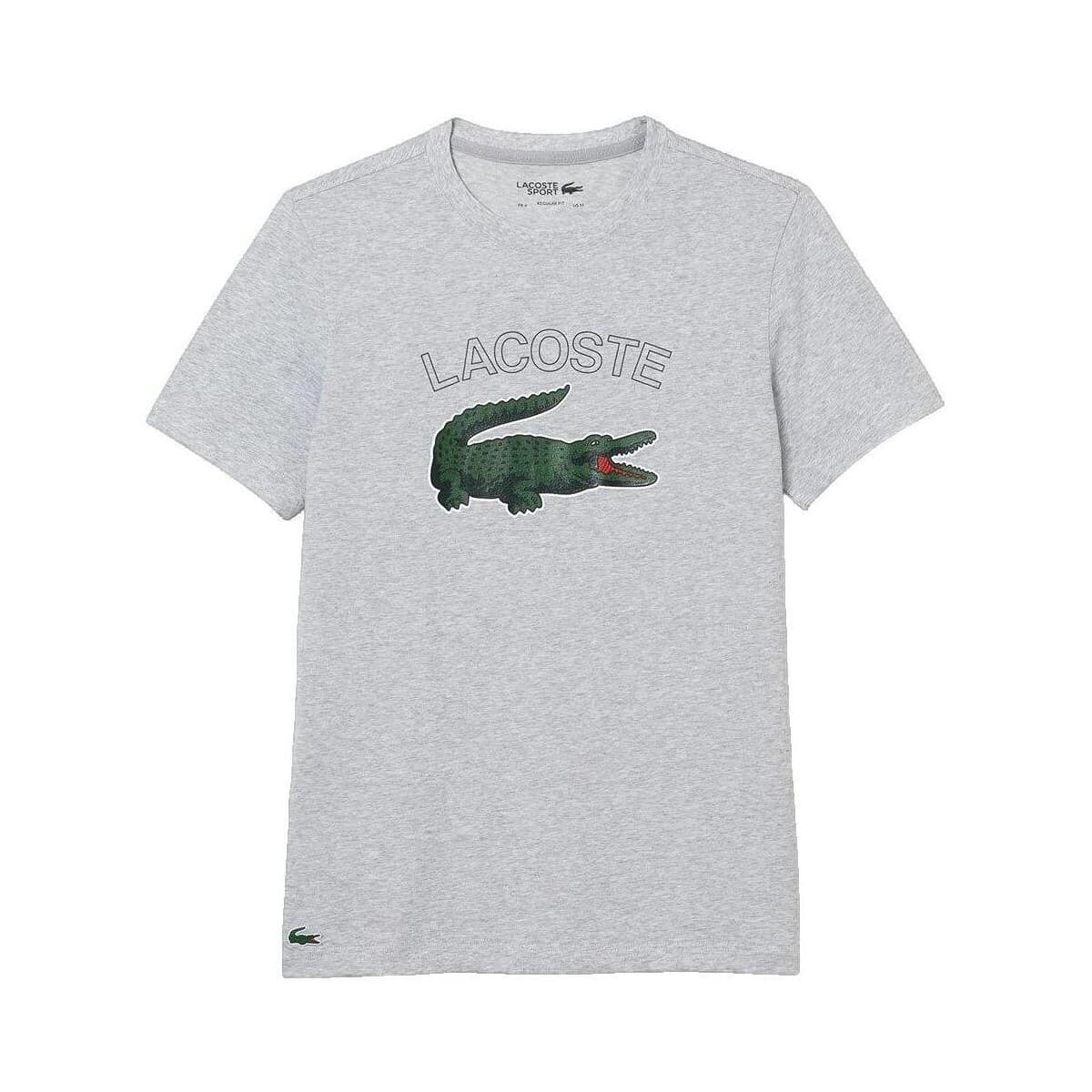 Men's T-Shirts Lacoste Gray