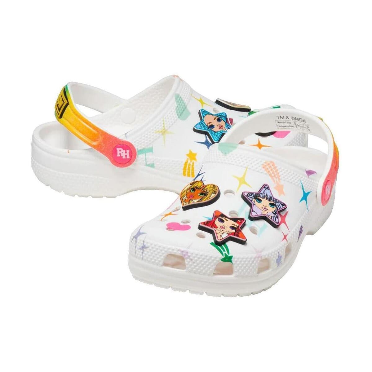 Girls' Slippers Crocs White