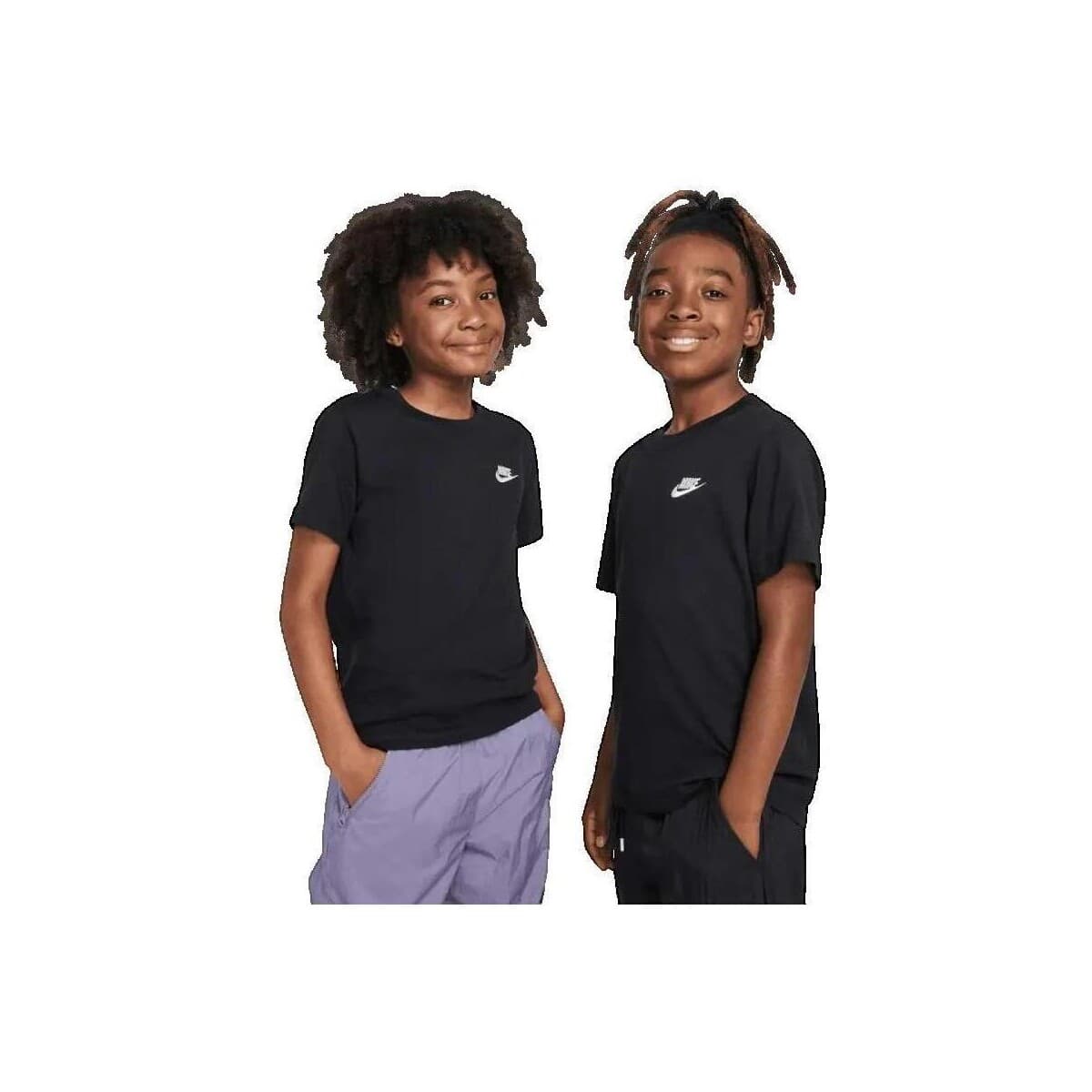 Boys' T-Shirts Nike Black