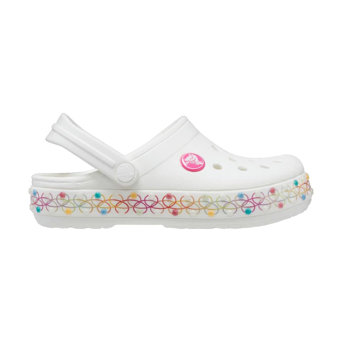 Girls' Slippers Crocs White