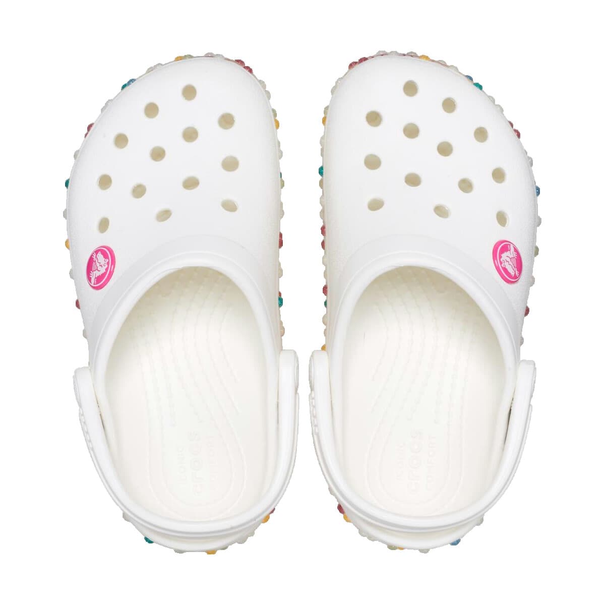 Boys' House Slippers Crocs White