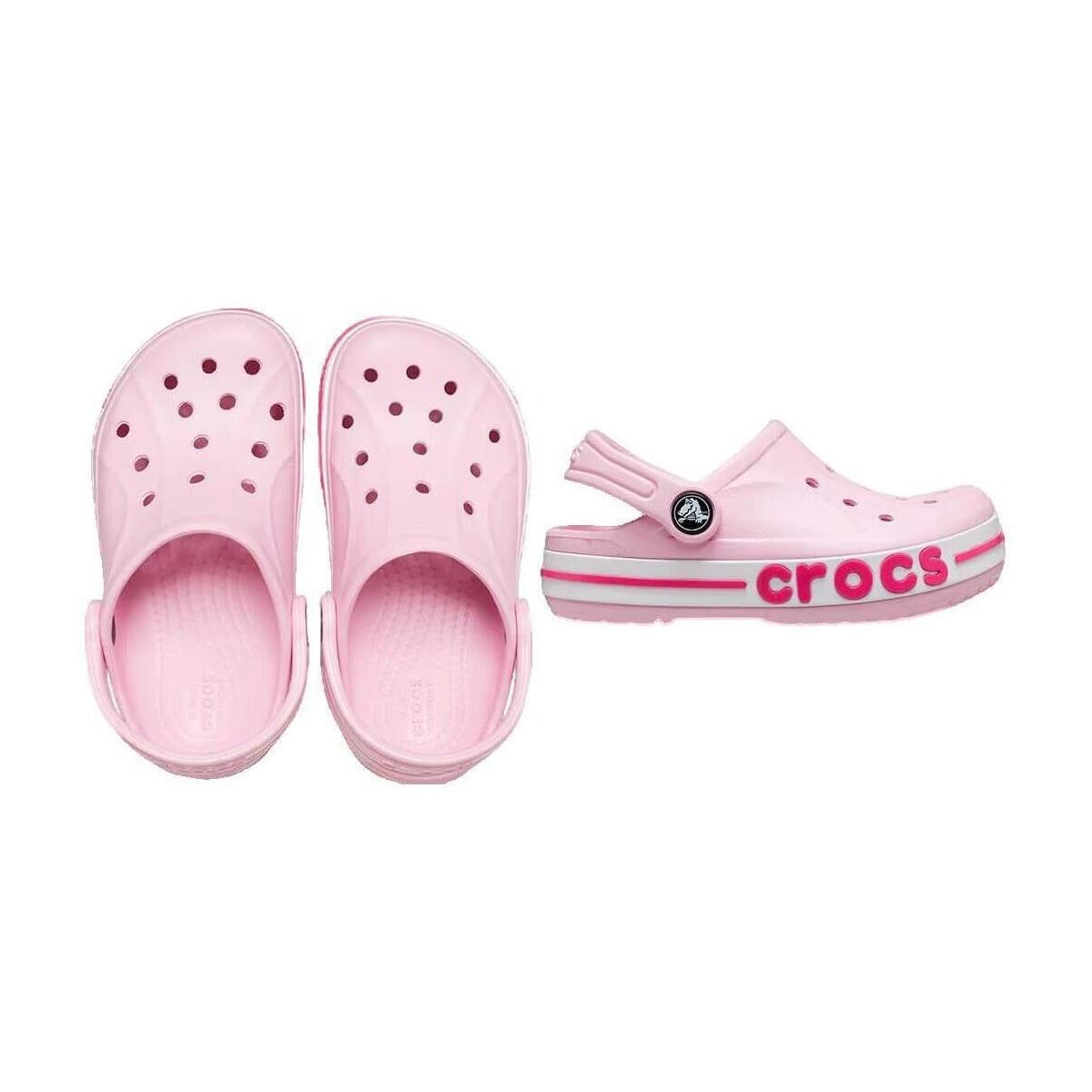 Girls' Slippers Crocs Pink