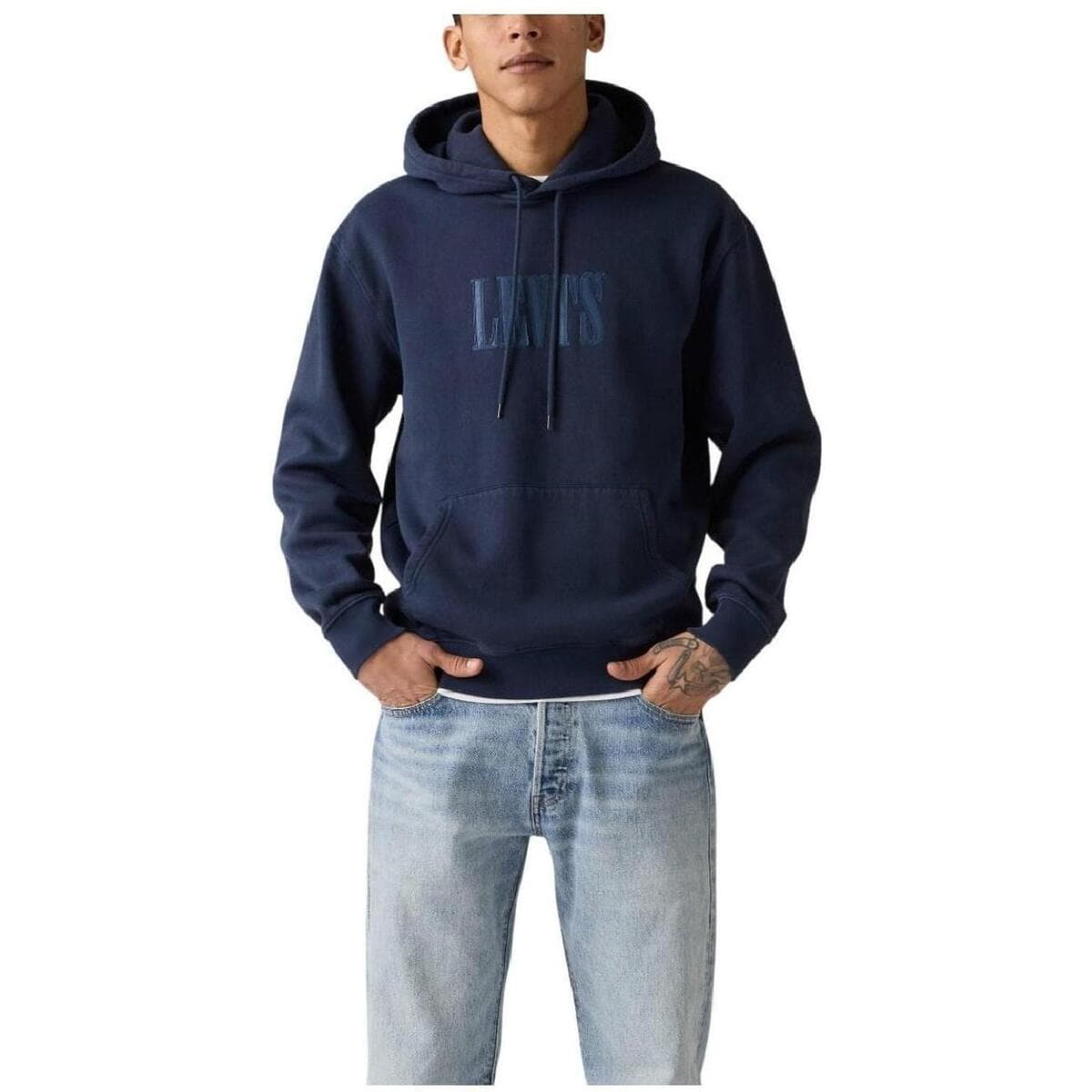 Men's Sweatshirts Levis Blue