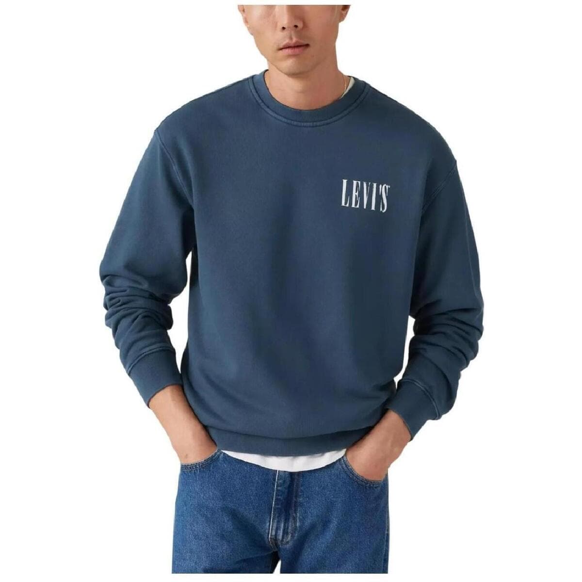 Men's Sports T-Shirts Levis Blue