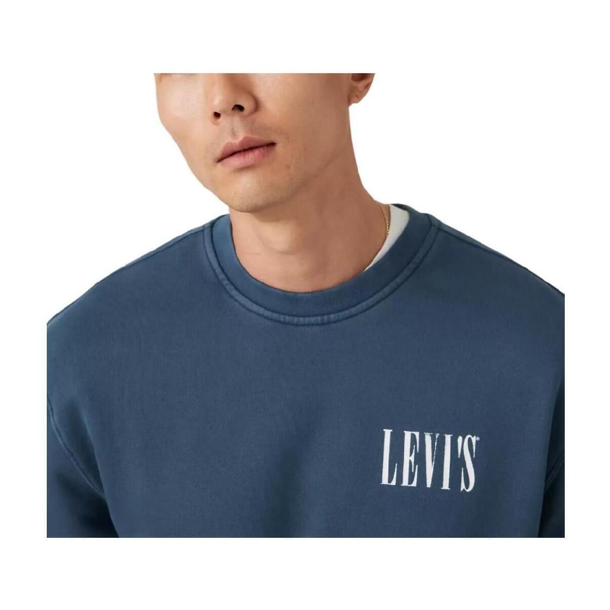 Men's Sports T-Shirts Levis Blue