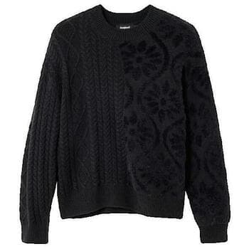 Πουλόβερ Desigual Bordure Coeur