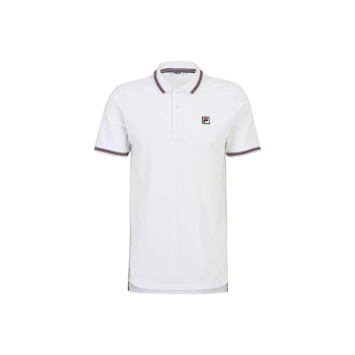 Πόλο με κοντά μανίκια Fila Polo manches courtes blanc