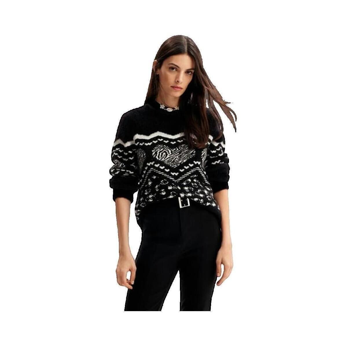 Women's Sweaters Desigual Black