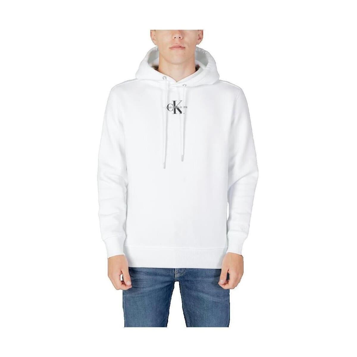 Men's Sweatshirts Calvin Klein White