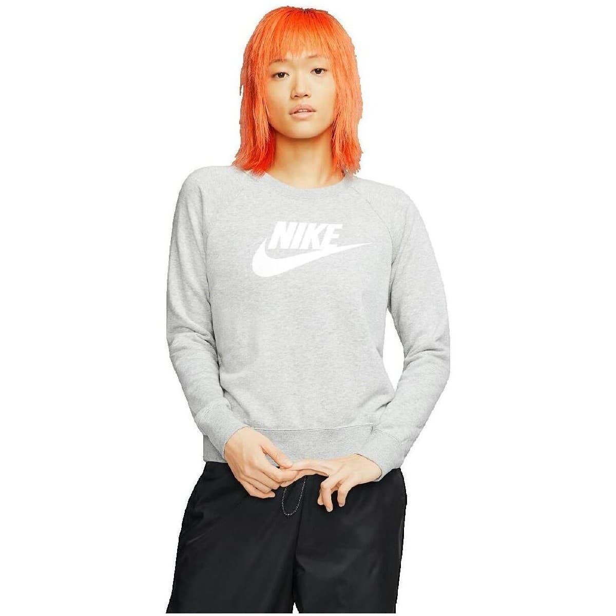 Women's Sports T-Shirts Nike Gray