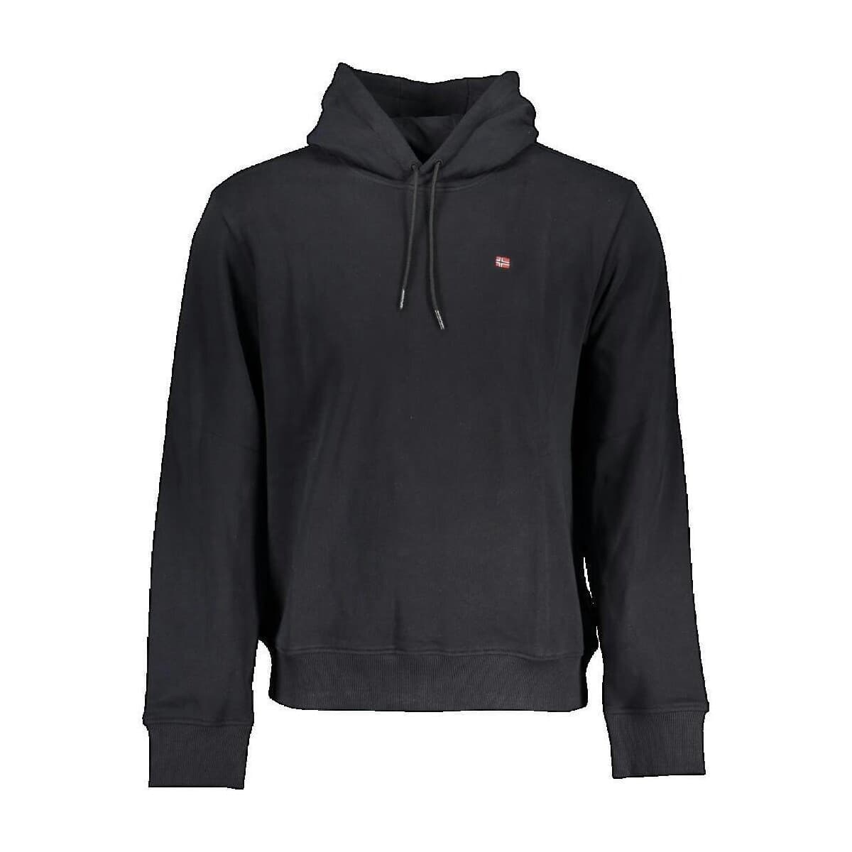 T-shirt με κουκούλα Napapijri Sweat à capuche Balis blanc