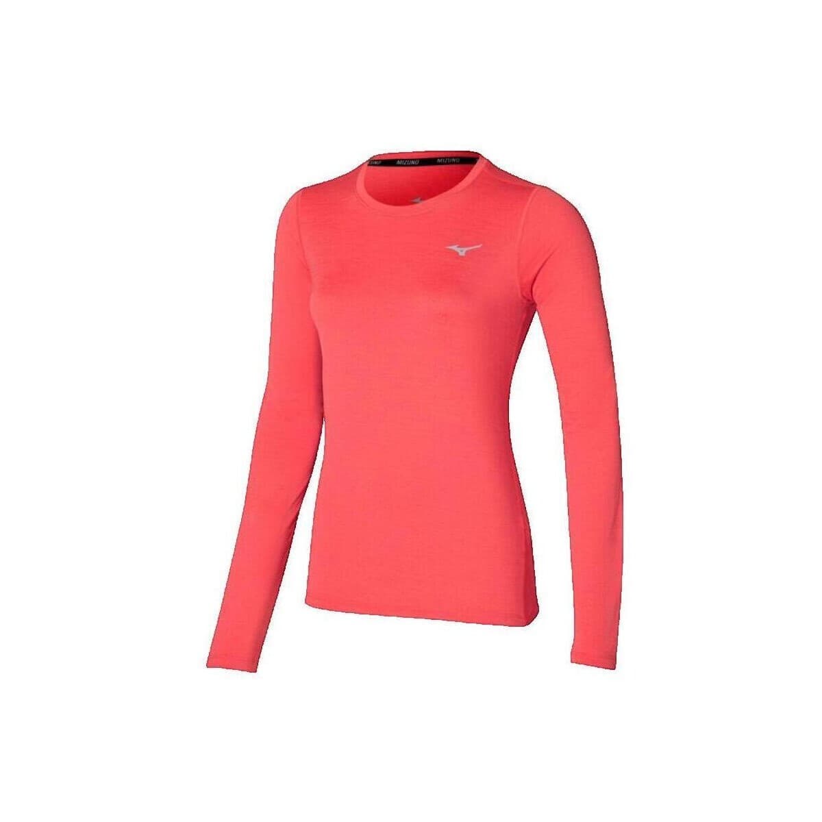 Μπλουζάκια με μακριά μανίκια Mizuno T-shirt Impulse Core orange