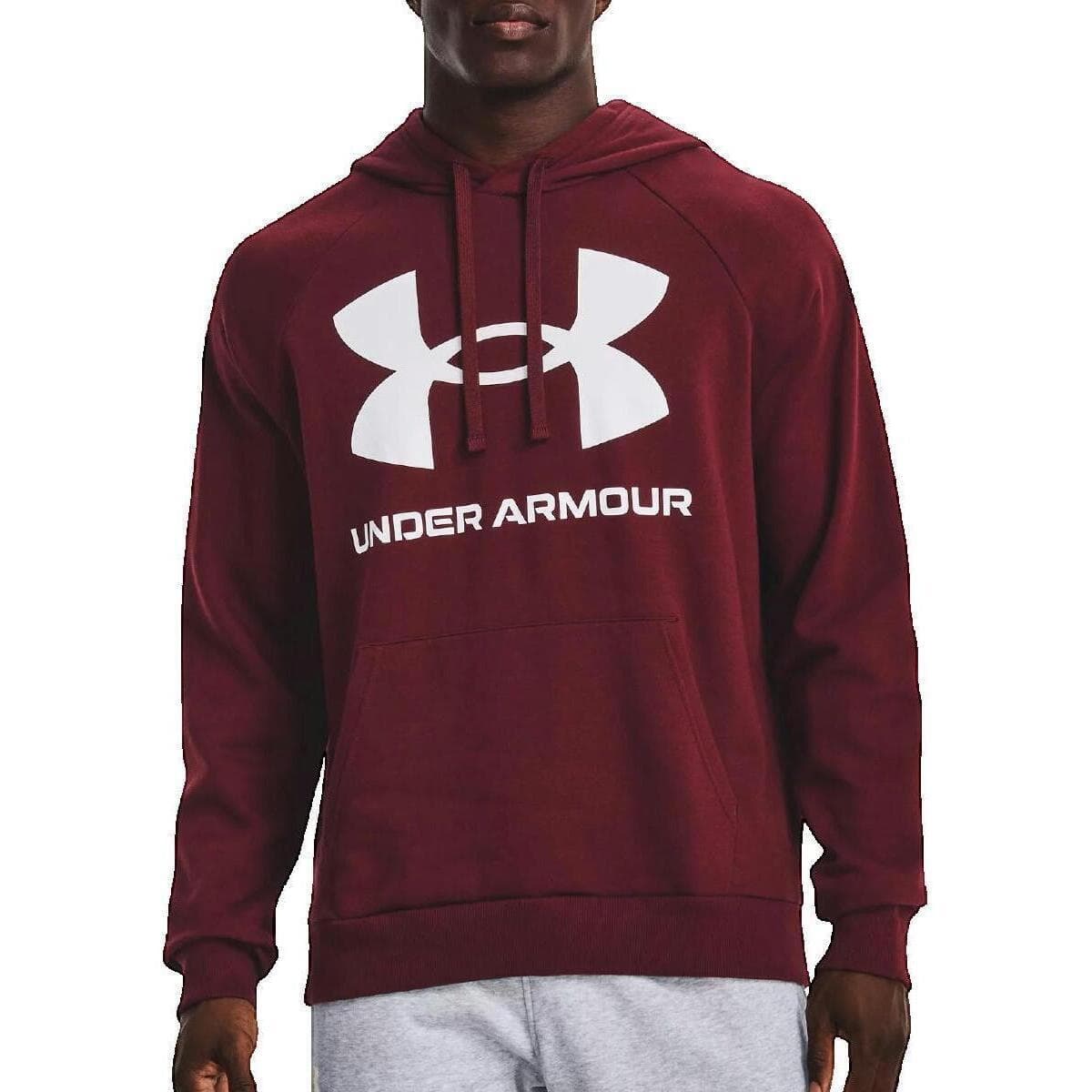 T-shirt με κουκούλα Under Armour Sweat à capuche Under Armour Rival Fleece Big Logo HD