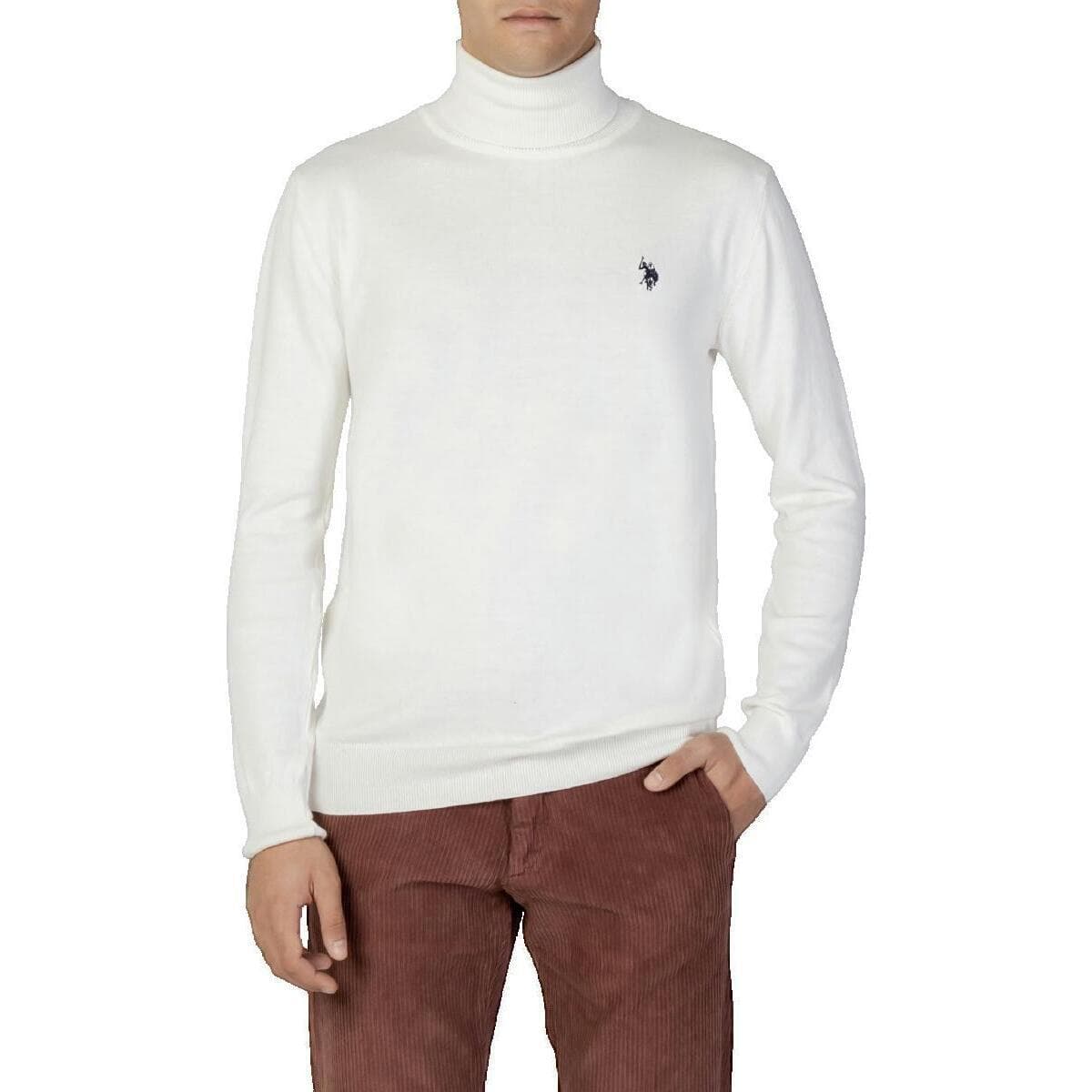 Πουλόβερ U.S Polo Assn. Pull U.s. Polo Assn. col montant blanc