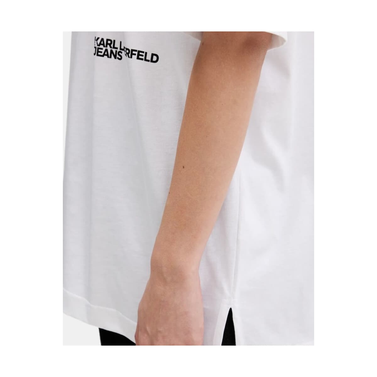 Women's T-Shirts Karl Lagerfeld Black