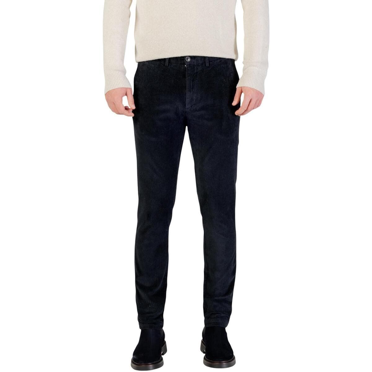 Στενά παντελόνια Borghese Velluto - Regular Fit 5WPA01 V08/VL08