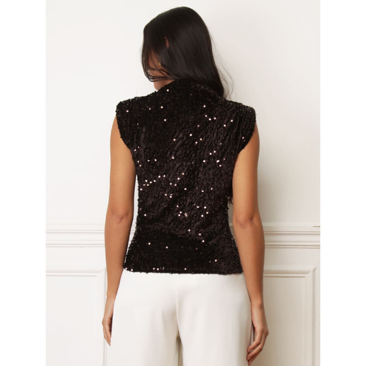 Women's T-Shirts La Modeuse Brown