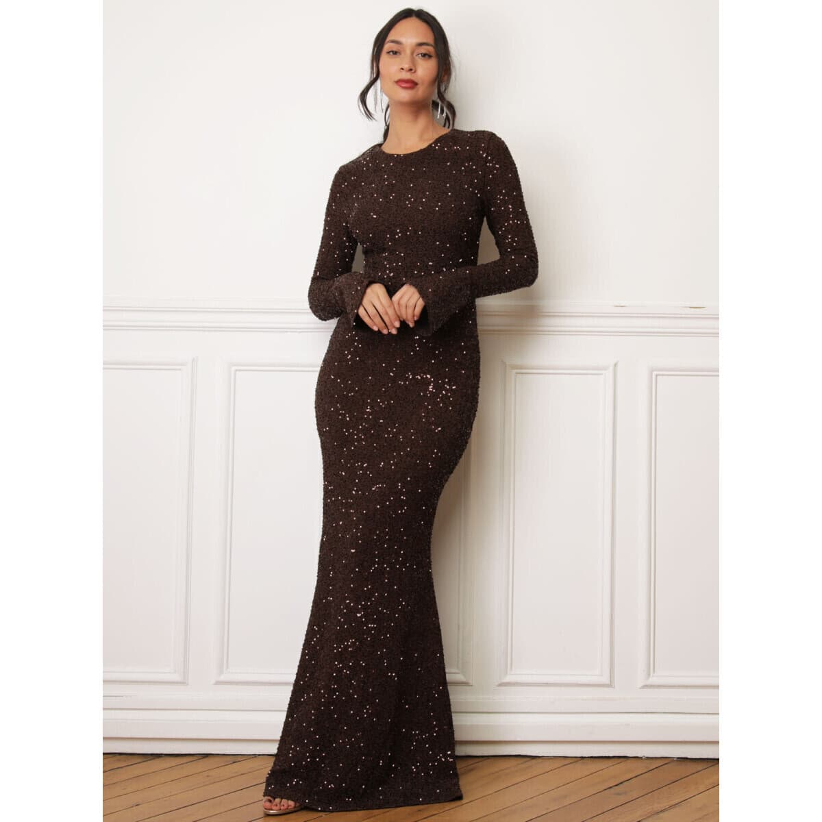 Women's Dresses La Modeuse Brown