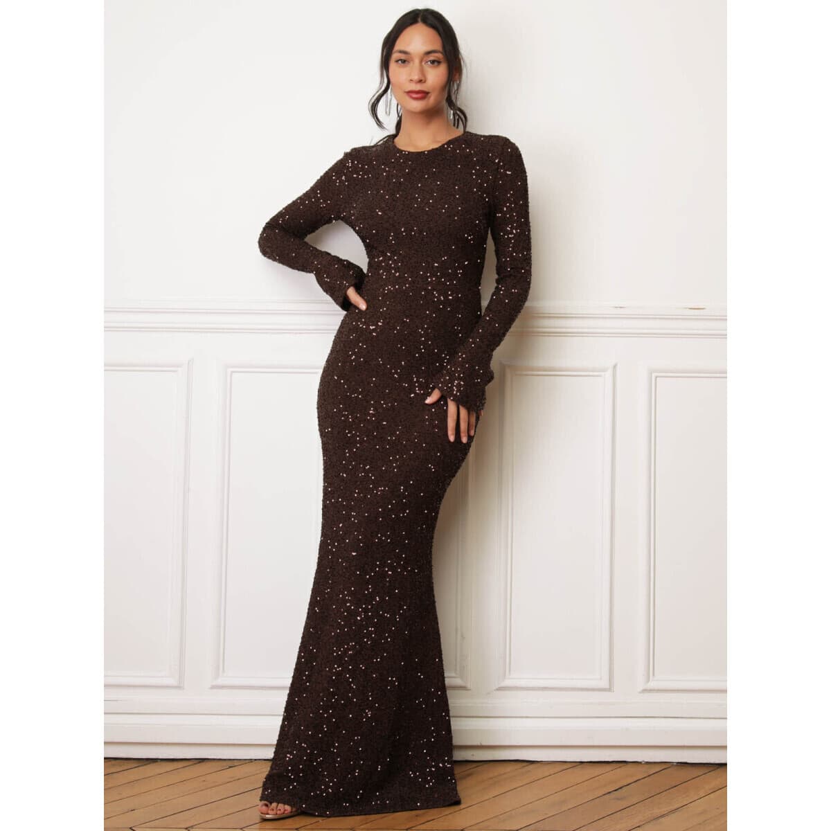 Women's Dresses La Modeuse Brown