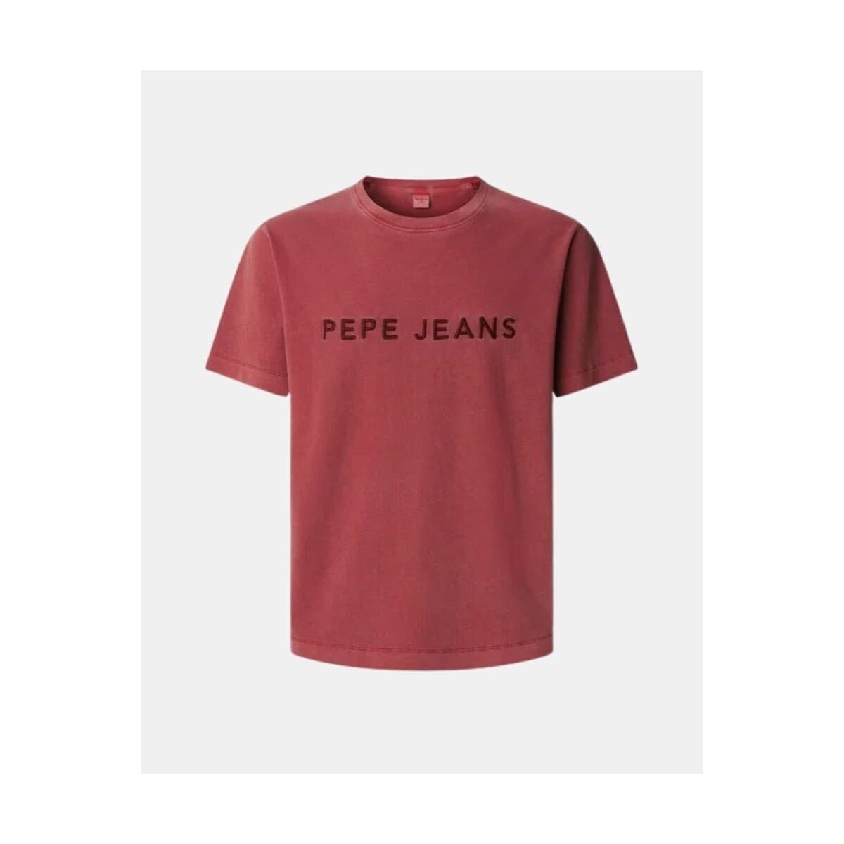 Men's T-Shirts Pepe Jeans Red