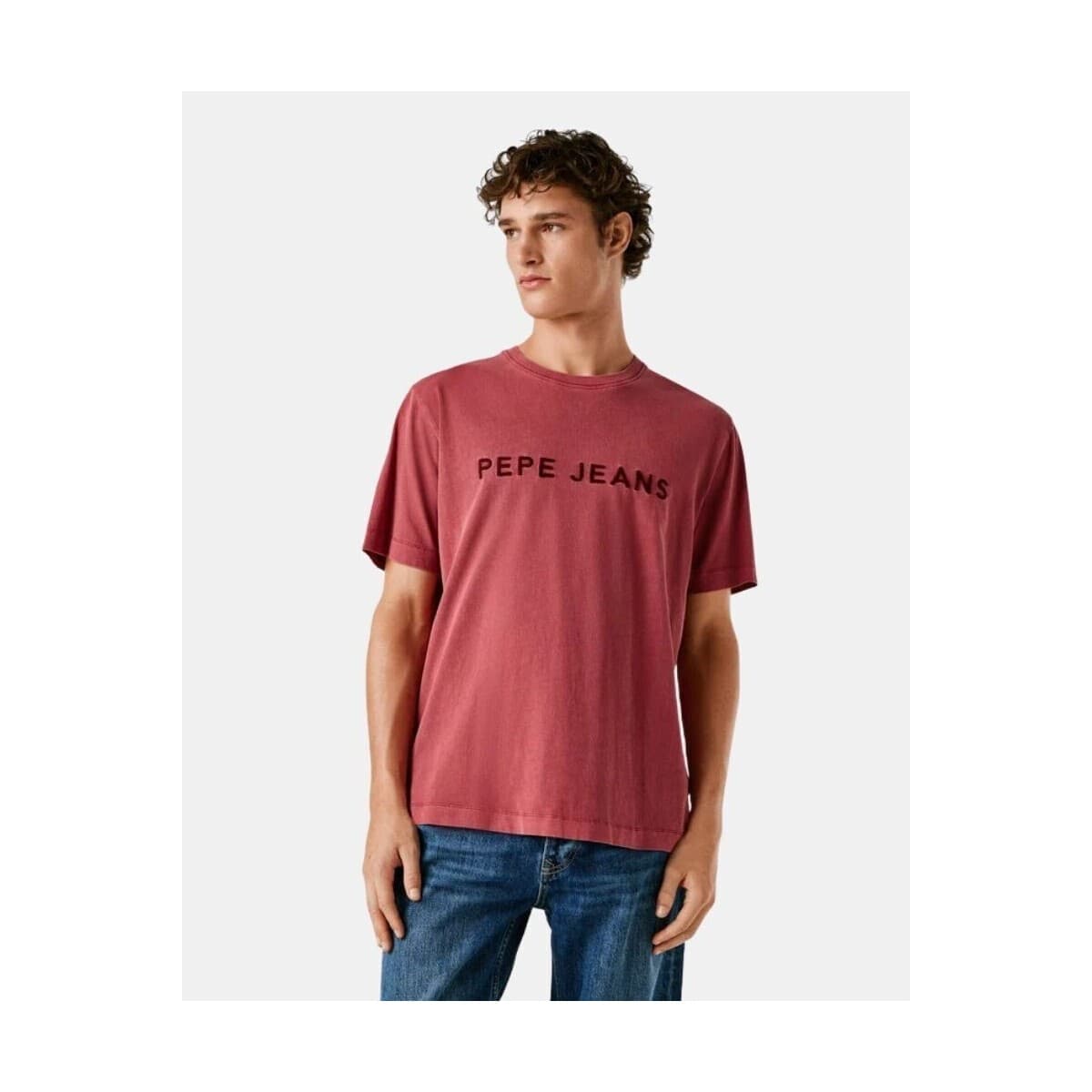 Men's T-Shirts Pepe Jeans Red