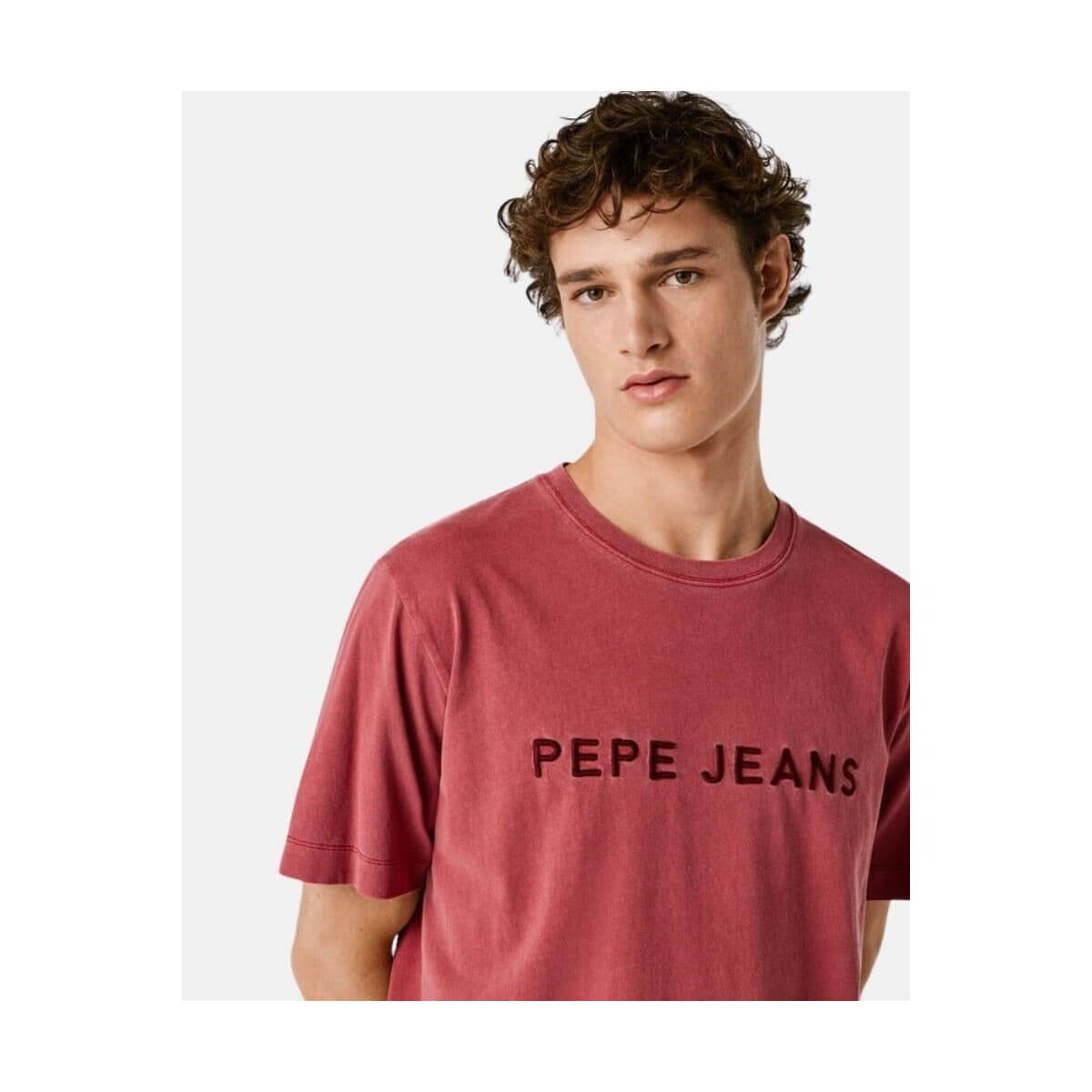 Men's T-Shirts Pepe Jeans Red