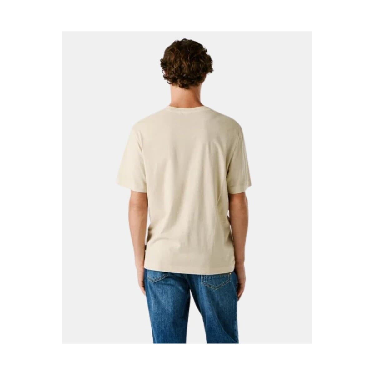 Men's T-Shirts Pepe Jeans Beige