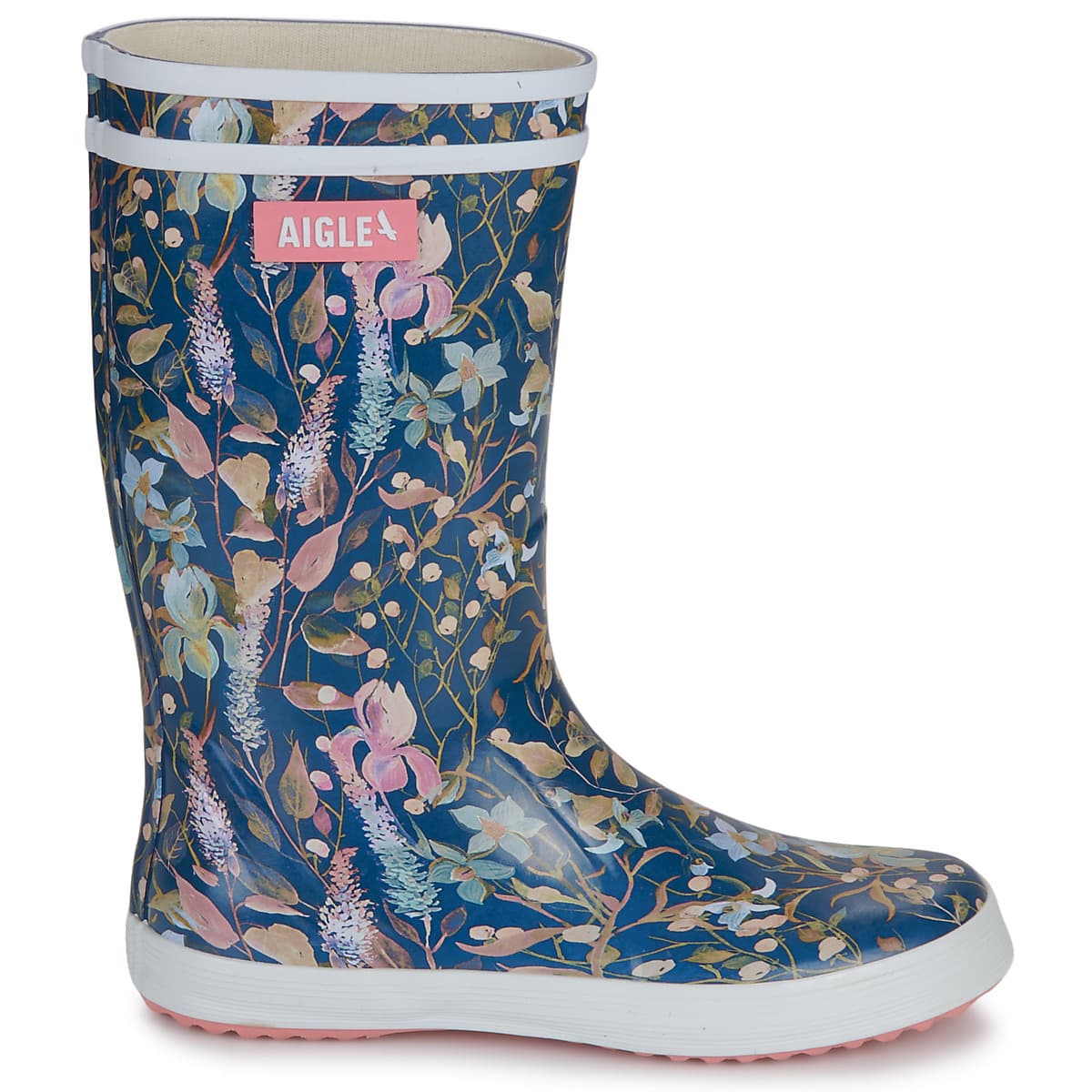 Girls' Wellington Boots Aigle Multicolor
