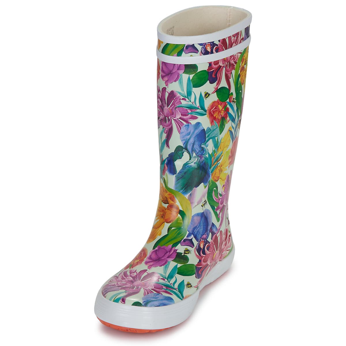 Girls' Wellington Boots Aigle Blue