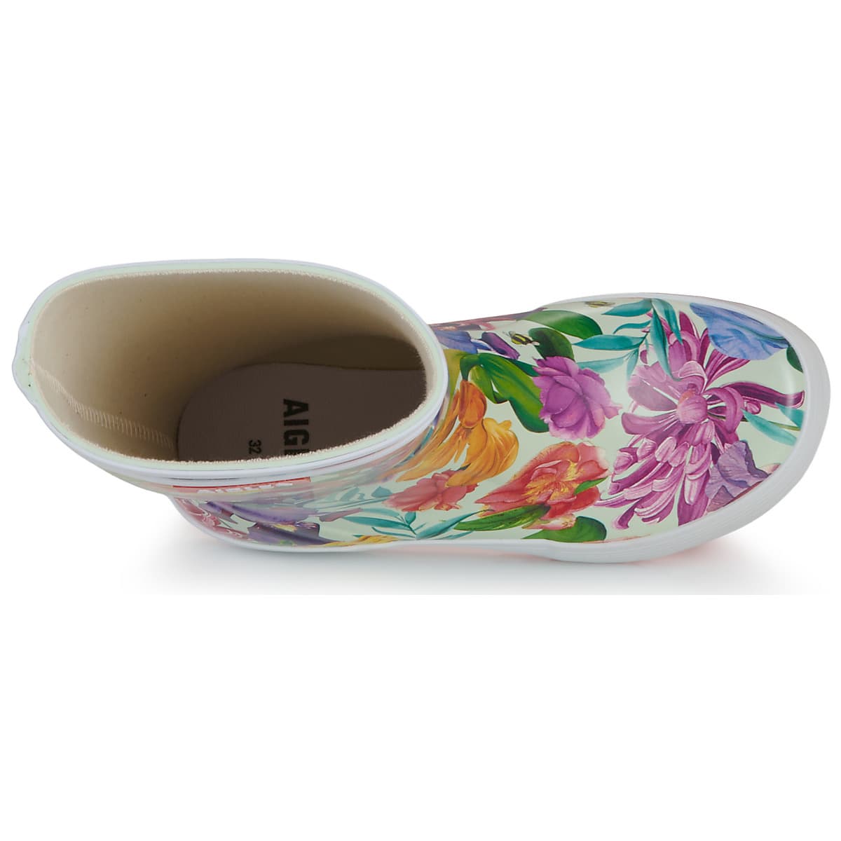 Girls' Wellington Boots Aigle Blue