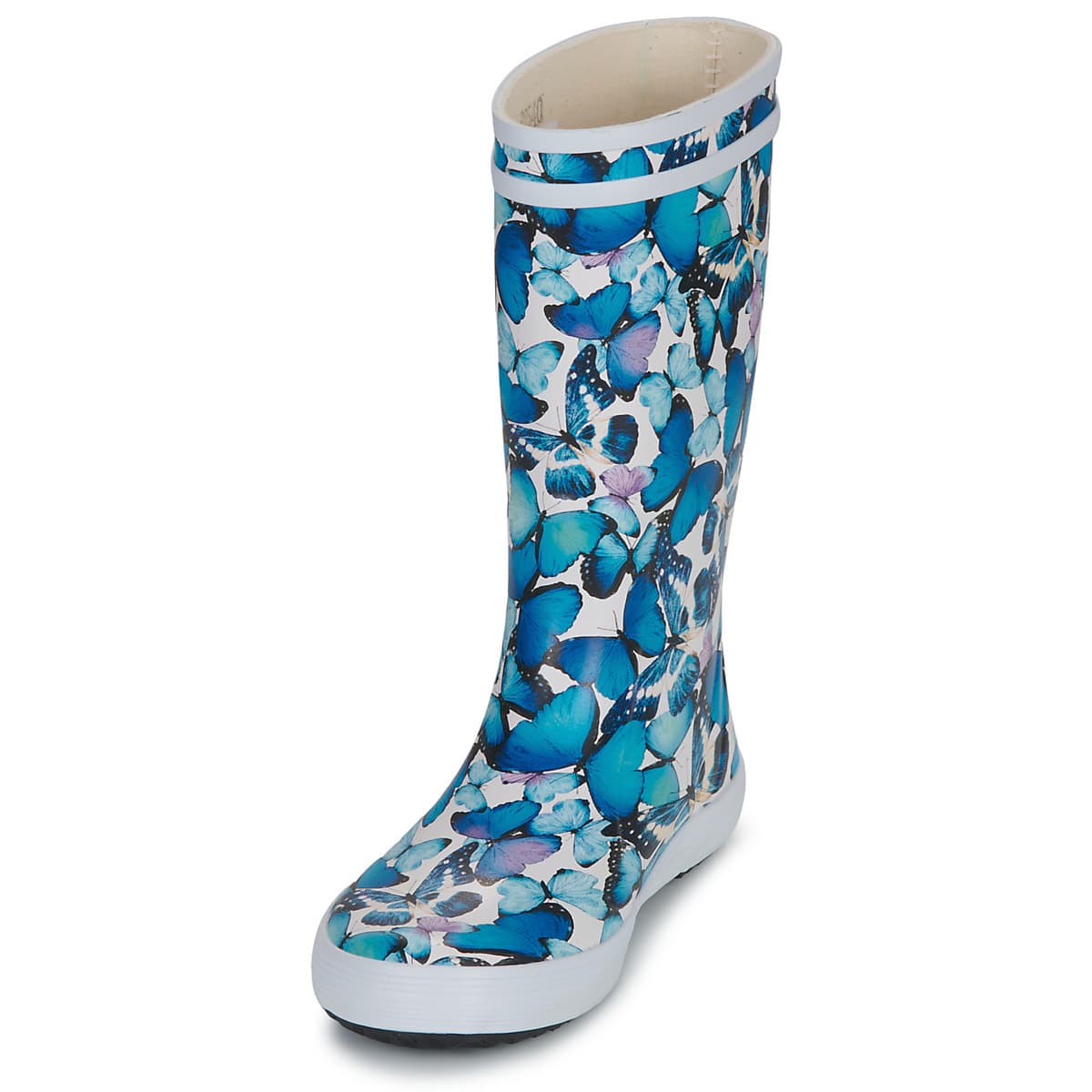 Girls' Wellington Boots Aigle Blue