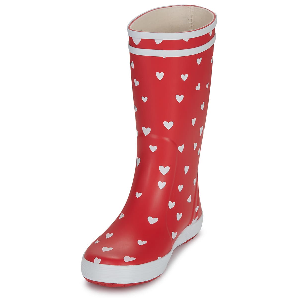Girls' Wellington Boots Aigle Red