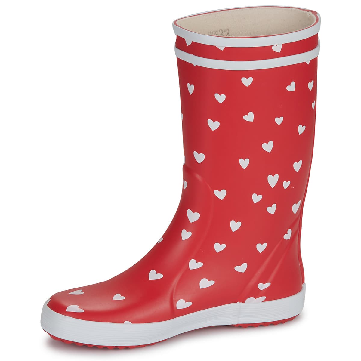Girls' Wellington Boots Aigle Red