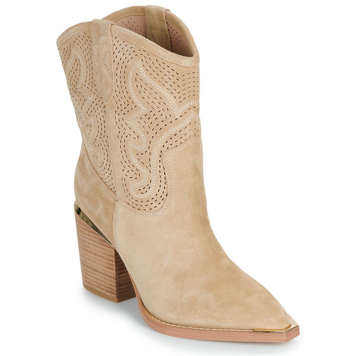 Women's Ankle Boots ALMA EN PENA Beige