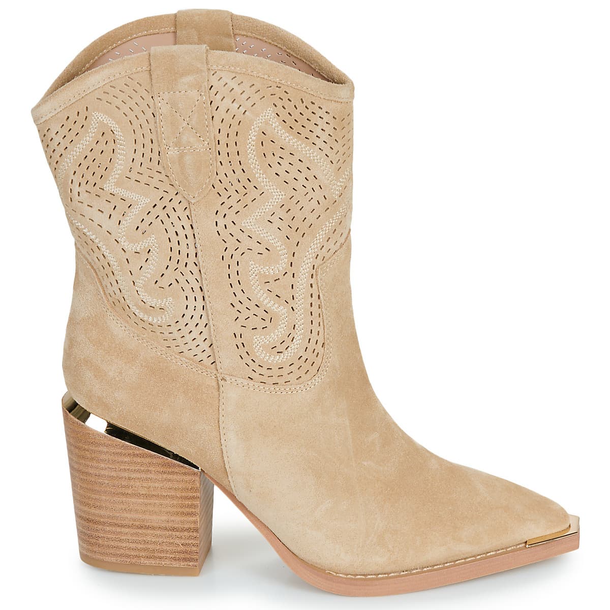 Women's Ankle Boots ALMA EN PENA Beige