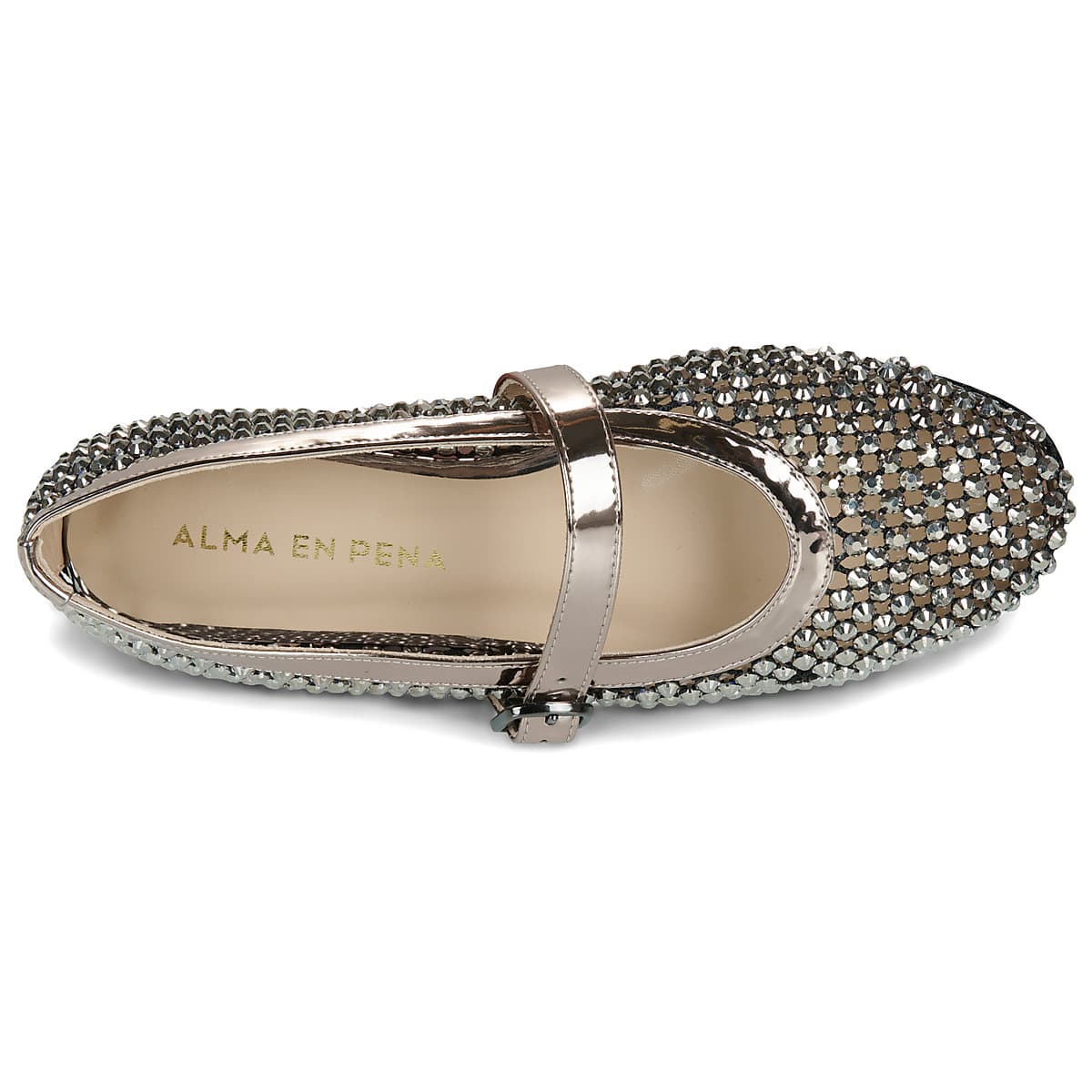 Women's Ballet Flats ALMA EN PENA Silver