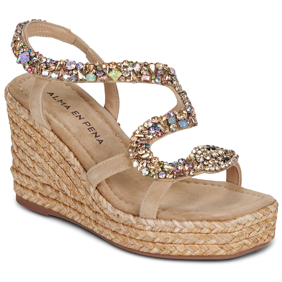 Σανδάλια με πλατφόρμα ALMA EN PENA V266052