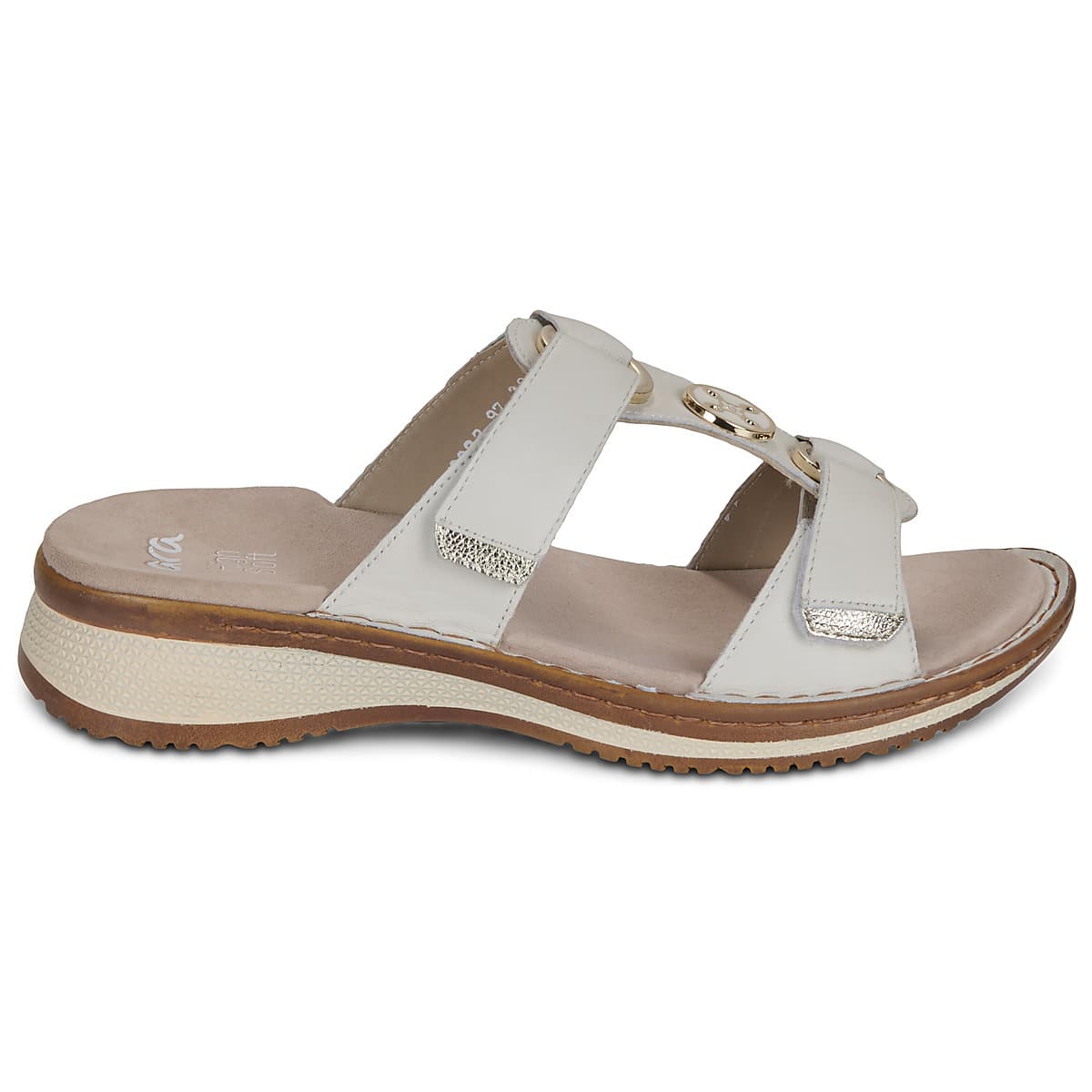 Women's Mules Ara White
