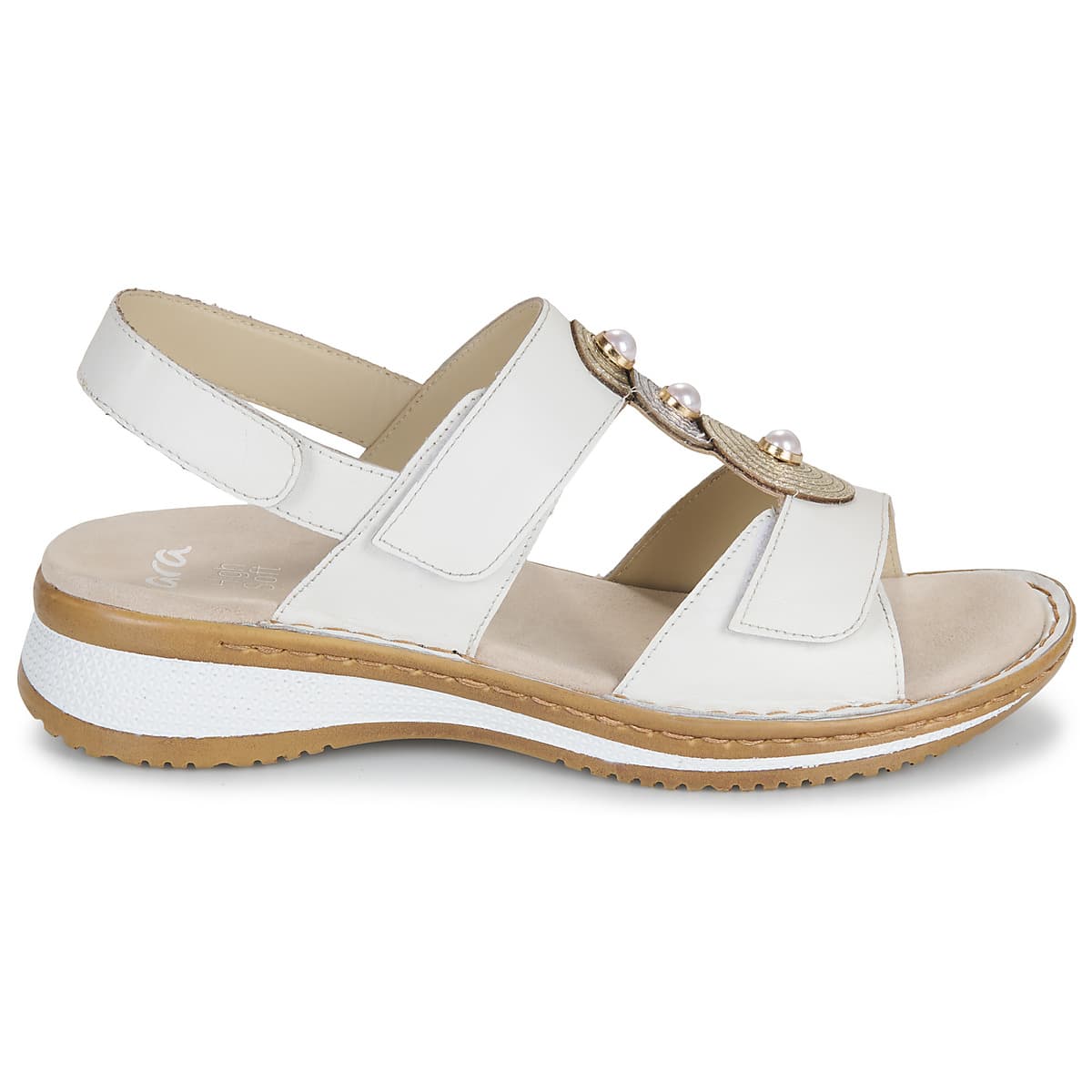 Women's Platforms Ara White
