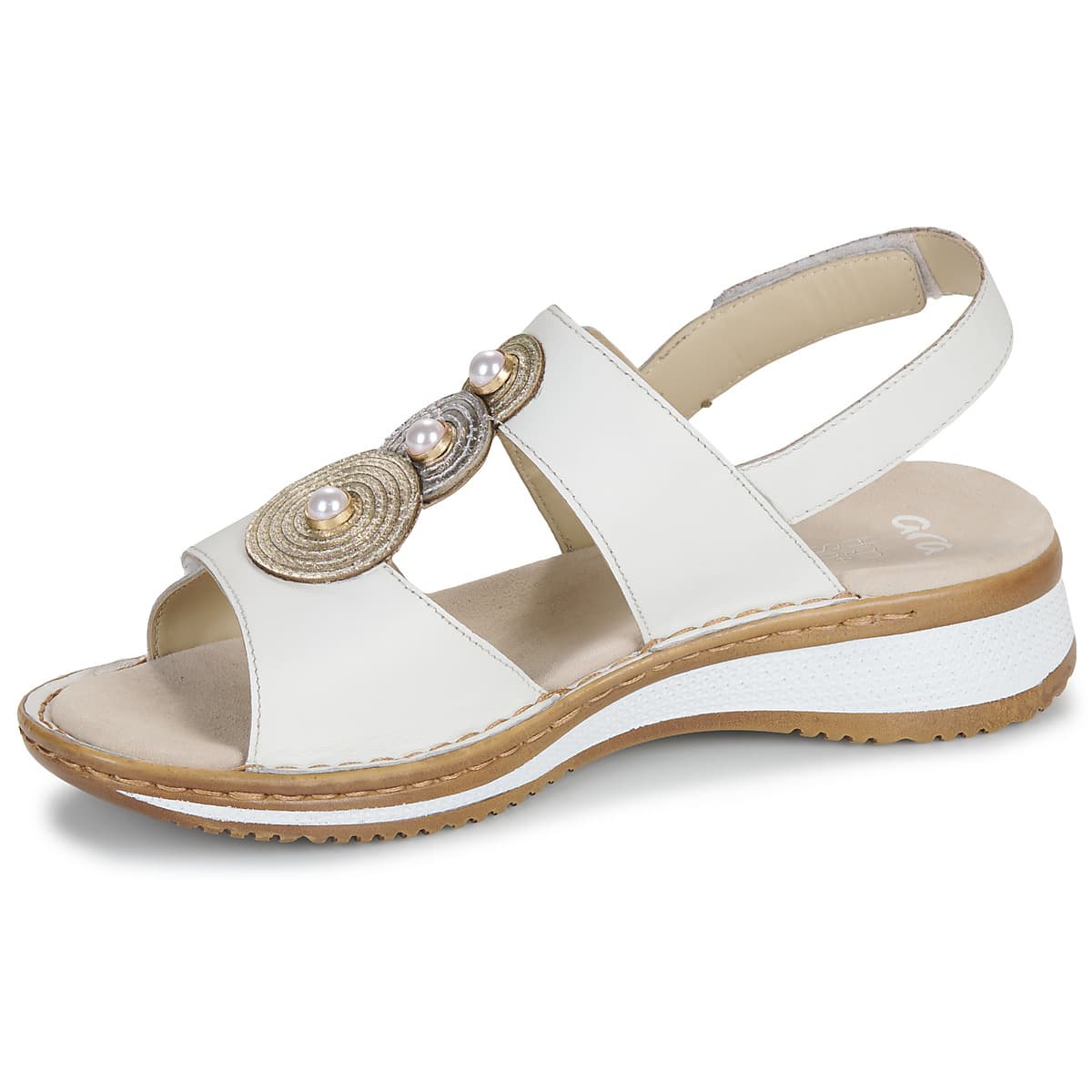 Women's Platforms Ara White