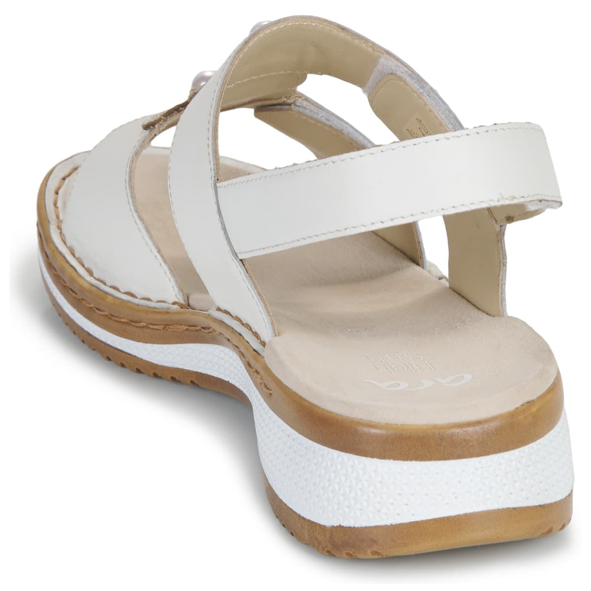 Women's Platforms Ara White