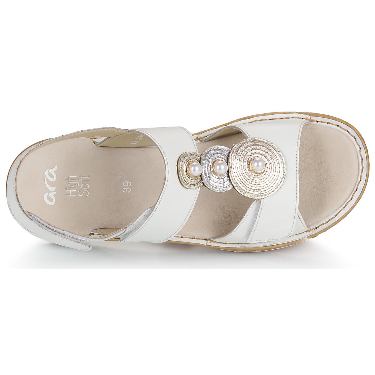 Women's Platforms Ara White