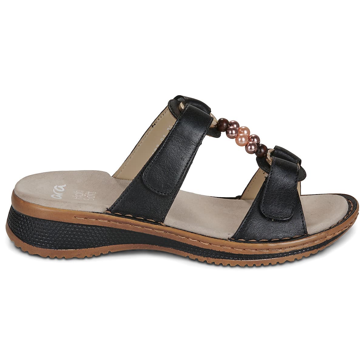 Women's Mules Ara Black