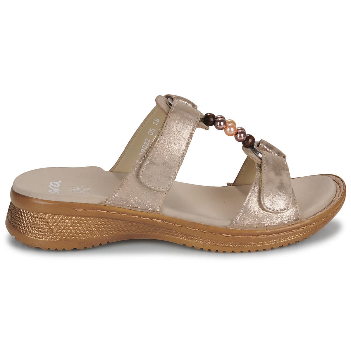 Women's Mules Ara Gold