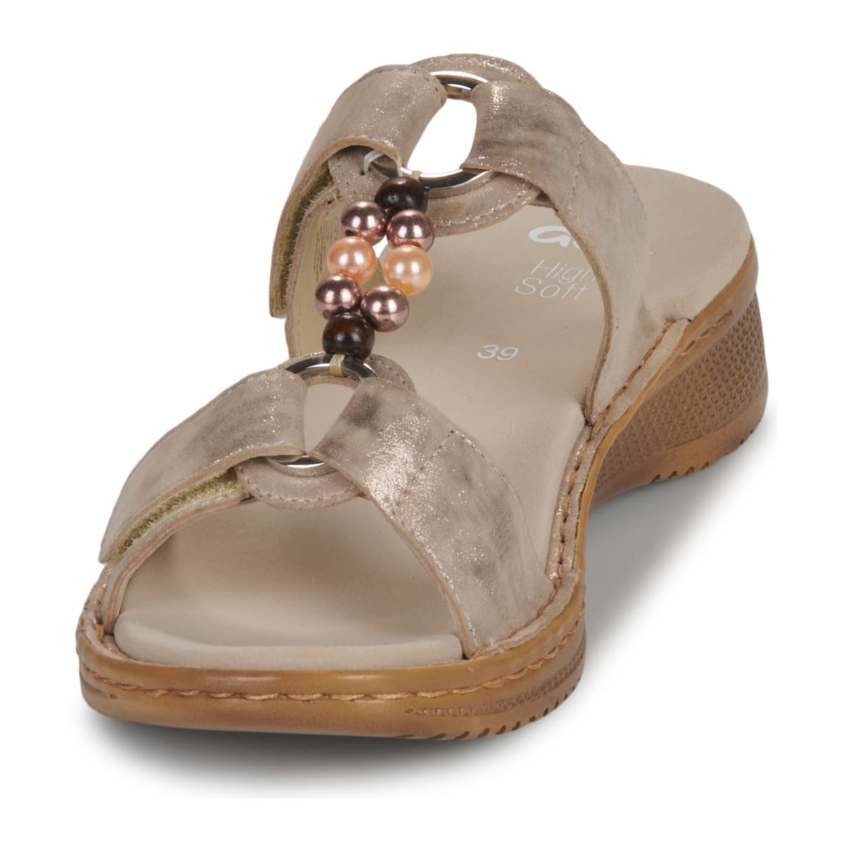 Women's Mules Ara Gold