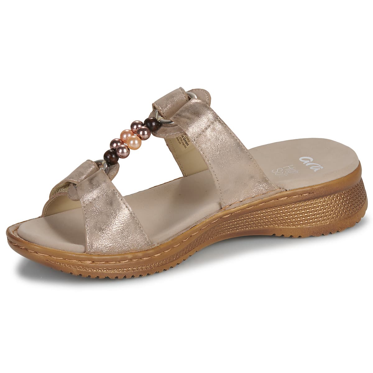 Women's Mules Ara Gold